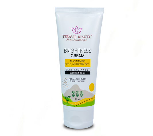 Brightness Cream + Hydrating Moisturizer + Protective Sunscreen + Cleansing Facewash Combo