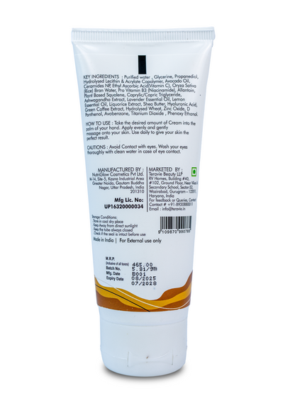 Brightness Cream + Hydrating Moisturizer + Protective Sunscreen + Cleansing Facewash Combo