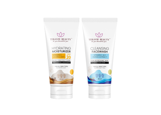 Hydrating Moisturizer + Cleansing Facewash Combo